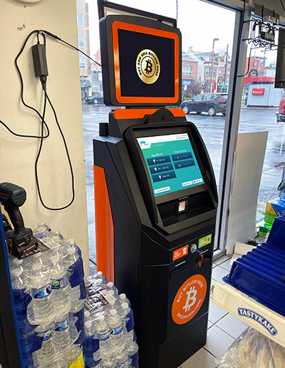 Bitcoin ATM at Royersford- SNK gas station