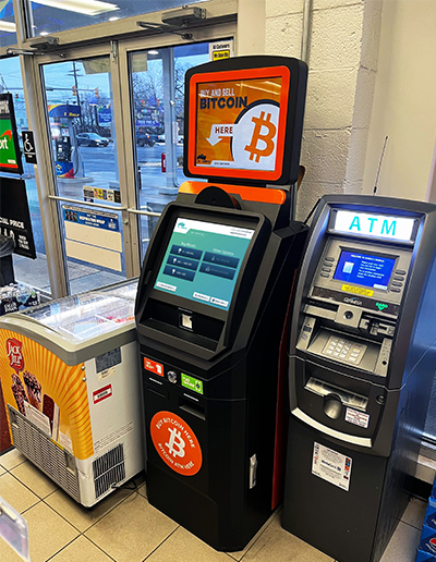 Bitcoin ATM at Royersford- SNK gas station